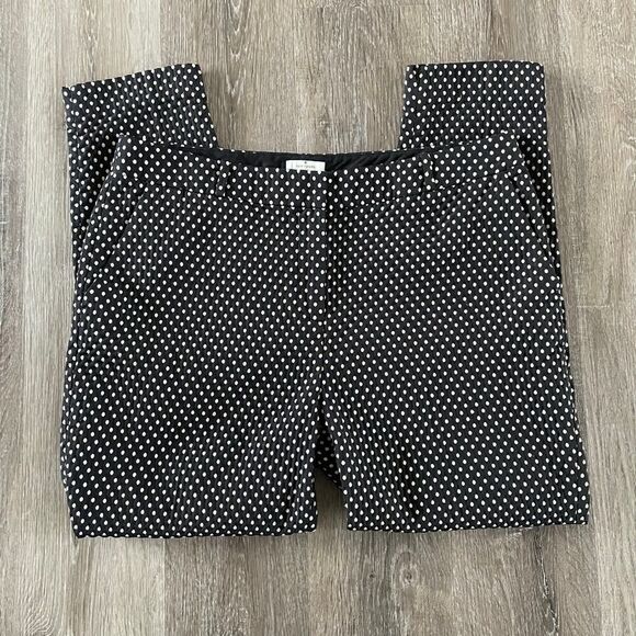 Kate Spade Live Colorfully Polka Dot Straight Pant - Plus Size: 14 - Picture 5 of 9